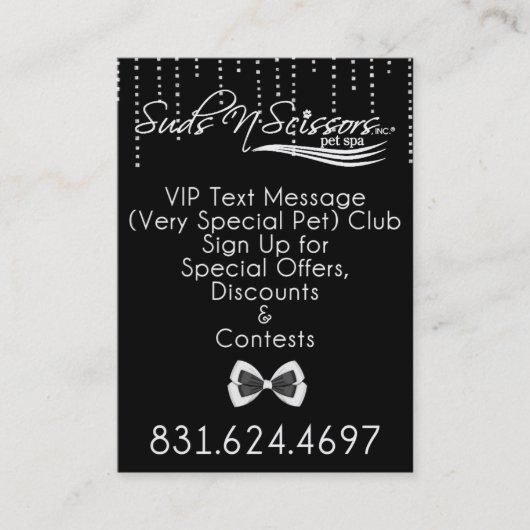 Vip-Text-Verein Visitenkarte (Vorderseite)