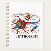 VIP Thread Neuron Synapse Neurotransmitter Spaß Planer (Vorderseite)