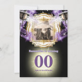 VIP Ticket Foto Hollywood Lights Filmstar Einladung (Vorderseite)