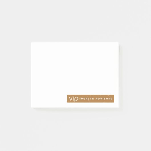 VIP Vermögensberater Post-it Klebezettel (Vorderseite)