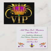 VIP-Visitenkarte/Pass/Einladung Visitenkarte (Vorne/Hinten)