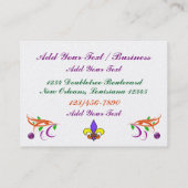 VIP-Visitenkarte/Pass/Einladung Visitenkarte (Rückseite)