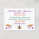 VIP-Visitenkarte/Pass/Einladung Visitenkarte (Rückseite)