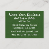 VIP-Visitenkarte - SRF Visitenkarte (Rückseite)