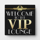 VIP Welcome Plaque Fotoplatte (Vorderseite)