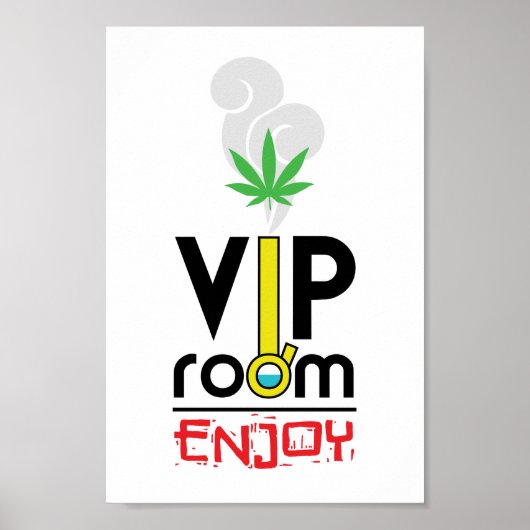 VIP-Zimmer, freundlich, genießen Poster (Vorne)