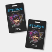 VIP-Zugang für Geburtstage Ausweis (Vorder- & Rückseite)