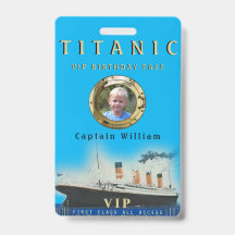VIP Zugriff auf benutzerdefiniertes Foto Titanic G