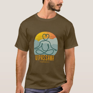 Vipassana Meditation Liebe Kindness Metta Anicca T-Shirt