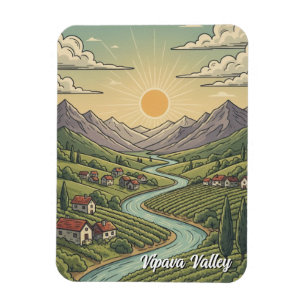 Vipava-Tal, Slowenien Magnet