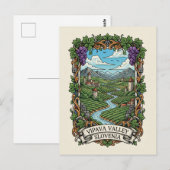 Vipava-Tal, Slowenien Postkarte (Vorne/Hinten)