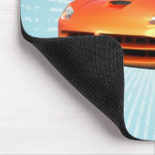 Viper Hart-Spitze Muskel-Auto: Orange Ende: Mousepad (Ecke)