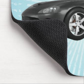 Viper Hart-Spitze Muskel-Auto: Schwarzes Ende: Mousepad (Ecke)