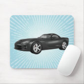 Viper Hart-Spitze Muskel-Auto: Schwarzes Ende: Mousepad (Mit Mouse)