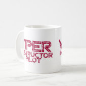 Viper-Lehrer-PilotTasse Kaffeetasse (Vorderseite Links)