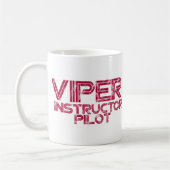 Viper-Lehrer-PilotTasse Kaffeetasse (Links)