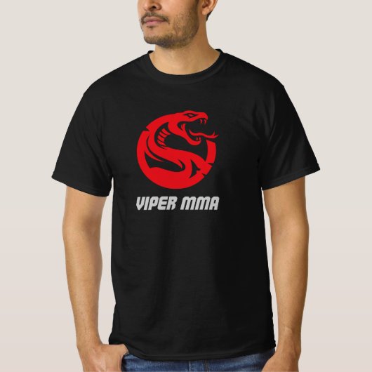 Viper MMA Ringer Kämpfer T-Shirt (Vorderseite)