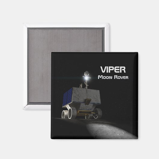 VIPER Moon Rover Magnet (Vorderseite/Rückseite)