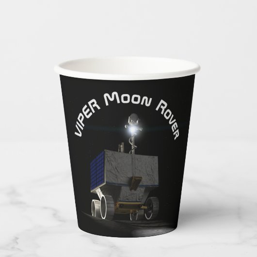 VIPER Moon Rover Pappbecher (Vorderseite)