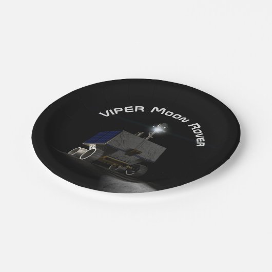 VIPER Moon Rover Pappteller (Schrägansicht)