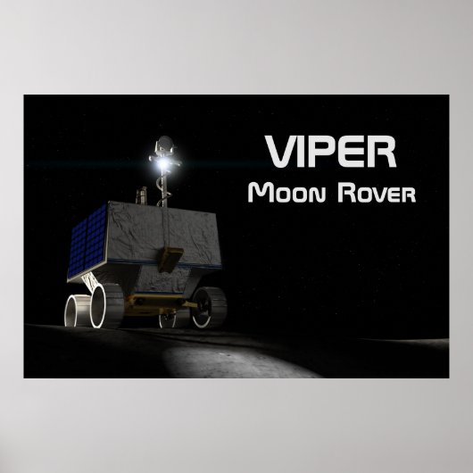 VIPER Moon Rover Poster (Vorne)