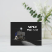 VIPER Moon Rover Postkarte (Stehend Vorderseite)