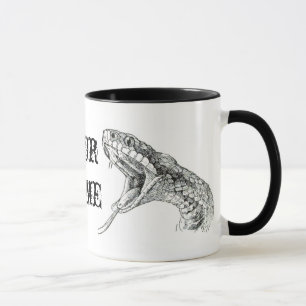 Viper-Mug mit individuellem Namen Tasse