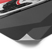 Viper Muscle car Poster (Ecke)