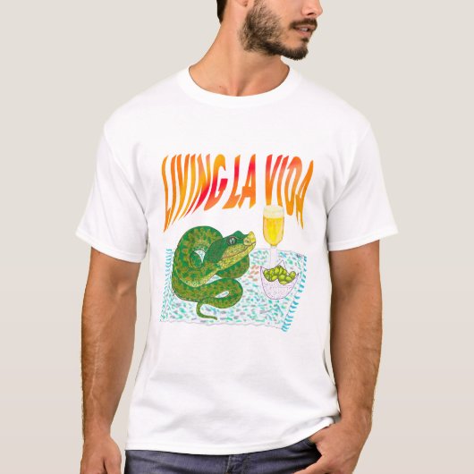 VIPER ON VACATION T-Shirt (Vorderseite)