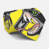 Viper Pit - Gelb Krawatte (Gerollt)