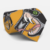 Viper Pit - Orange Krawatte (Gerollt)