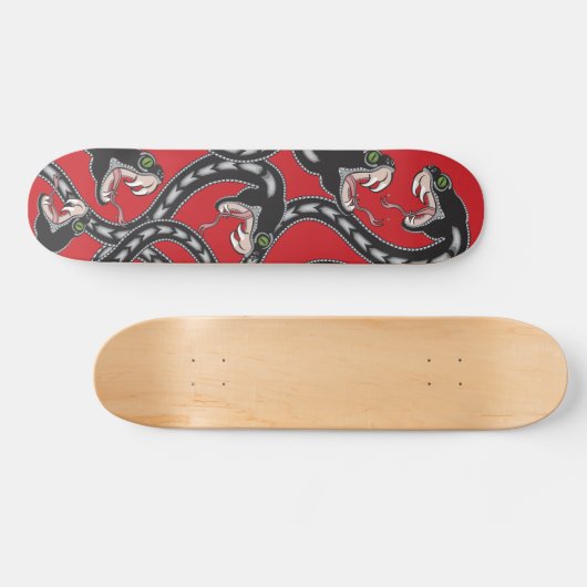 Viper Pit - Rot Skateboard (Horizontal)