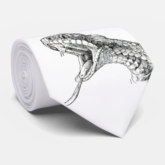 Viper-Schlangen-Krawatte Krawatte (Gerollt)