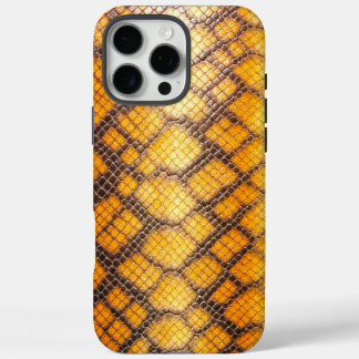 Viper Skin: Fett orange und schwarz iPhone 16 Pro Max Hülle