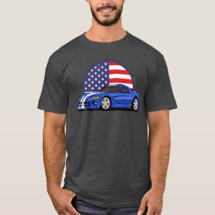 VIPER V10 SRT10 RT10 RENNwagen USA Geschenk Gesche T-Shirt