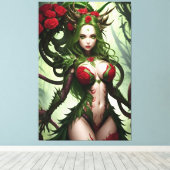 Vipera - Schlangenkrieger 024 Leinwanddruck (Insitu (Holzboden))