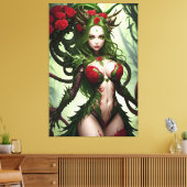 Vipera - Schlangenkrieger 024 Leinwanddruck (Insitu (Wohnzimmer))