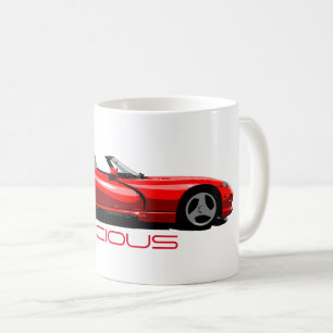 Viperadae Sports Car Mu Kaffee Tasse
