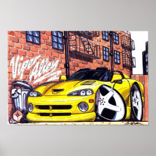 ViperAlley Roadster-Logo Poster