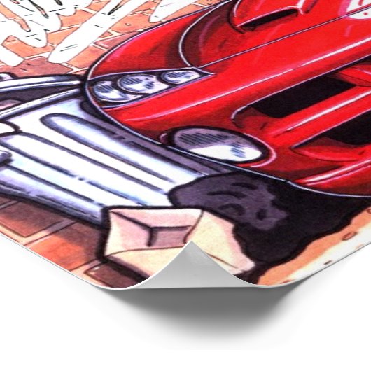 ViperAlley SRT10-Logo Poster (Ecke)