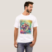 Viperfish Stomiiformes 080824AREF146 - Watercolor T-Shirt (Vorne ganz)