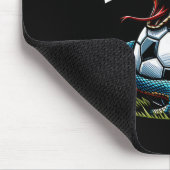 Vipers Fußball-Maskottchen für Jugendmannschaftssp Mousepad (Ecke)