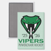 Vipers magnet (Vorderseite/Rückseite)