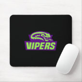 Vipers werfen Sticker zurück Mousepad (Mit Mouse)