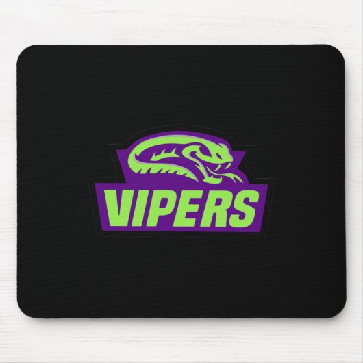 Vipers werfen Sticker zurück Mousepad (Vorne)