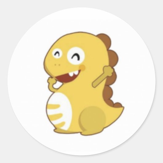 VIPKID Dino Aufkleber (Vorderseite)