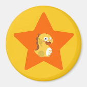 VIPKID Dino Magnet Star (Vorne)