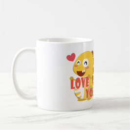 VIPKID Fall in Liebe-Dino-Tasse Kaffeetasse