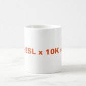VIPKID Gleichungs-Tasse Kaffeetasse (Mittel)