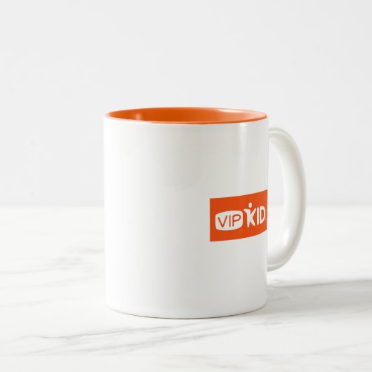 VIPKID glückliche Dino Tasse (VorderseiteRechts)